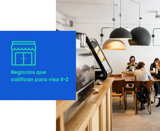 negocios para visa e-2